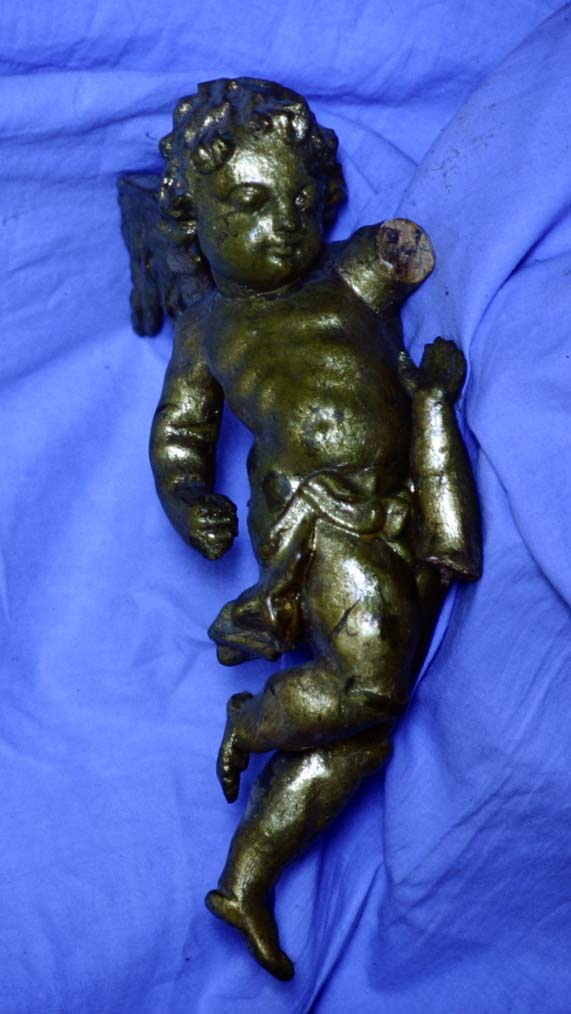 angelo (scultura, elemento d'insieme) - bottega marchigiana (sec. XVIII)