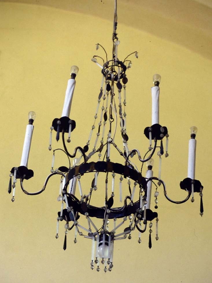 lampadario - bottega italiana (prima metà sec. XX)