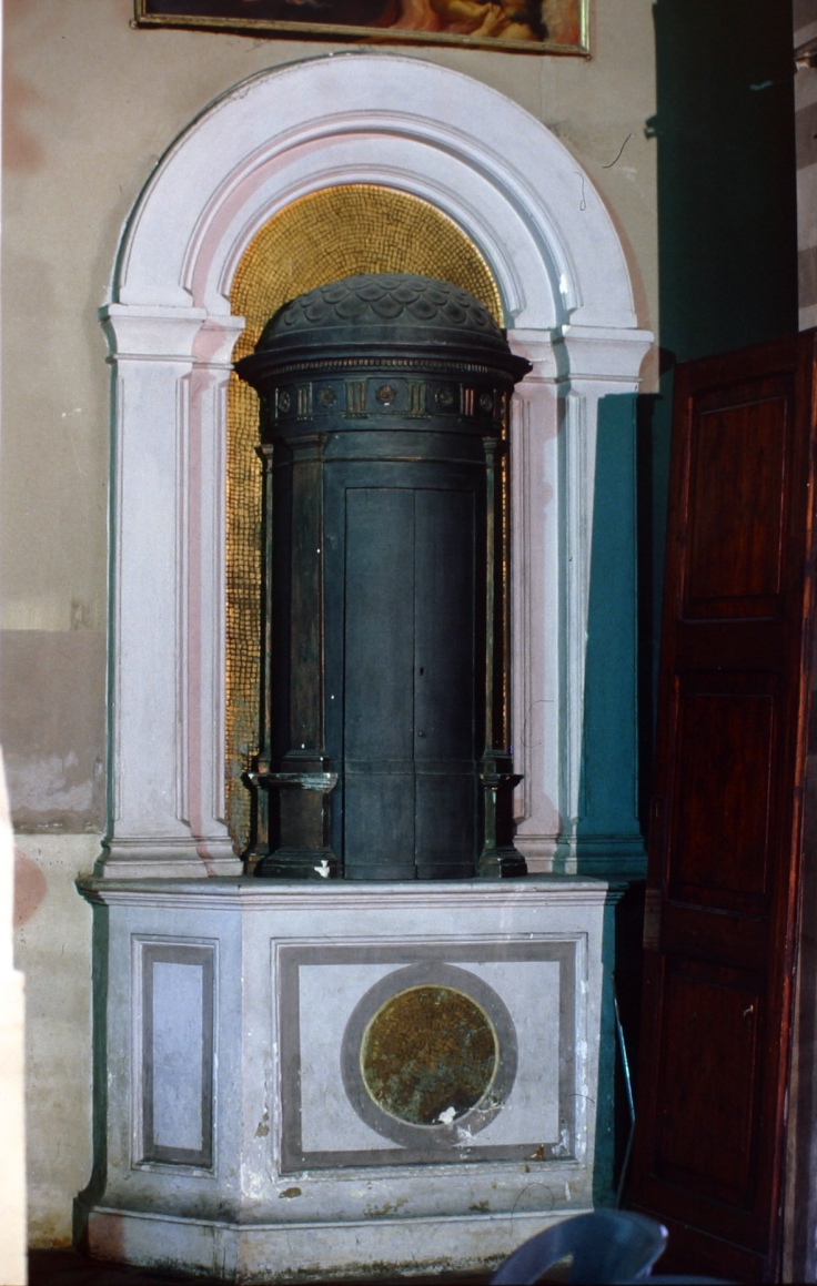 altare, elemento d'insieme - bottega marchigiana (prima metà sec. XX)