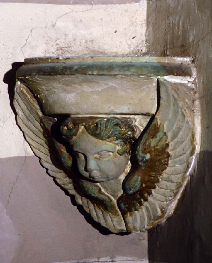 mensola - bottega marchigiana (sec. XX)