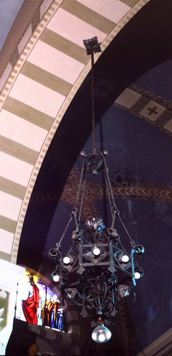 lampadario, serie di Bracalenti Mario, Bertini Attilio (sec. XX)