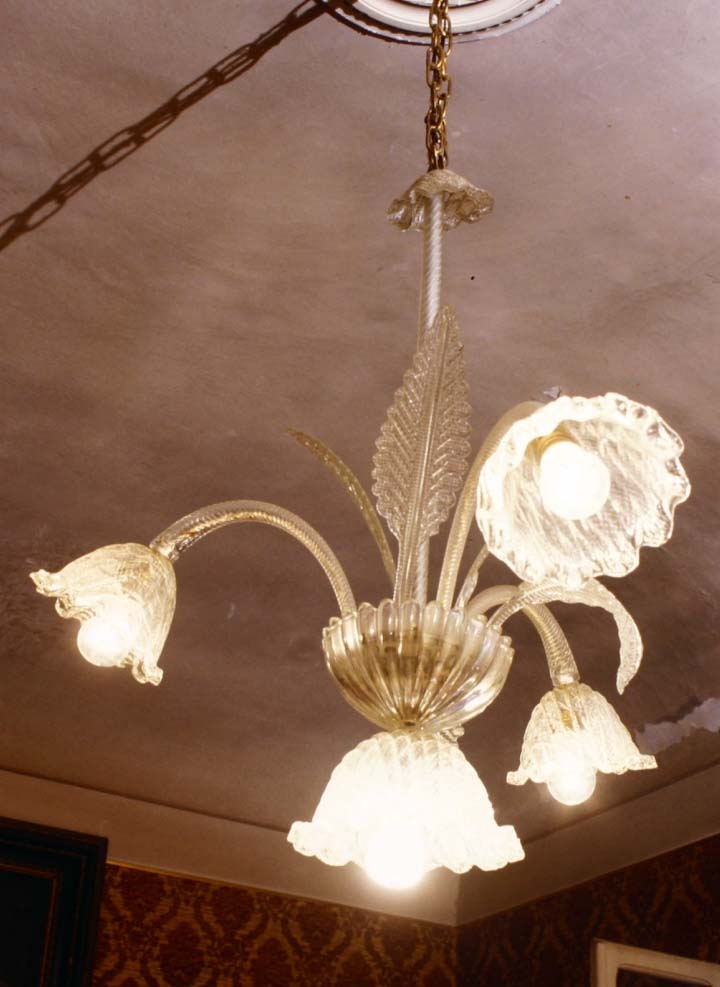 lampadario - bottega veneziana (prima metà sec. XX)