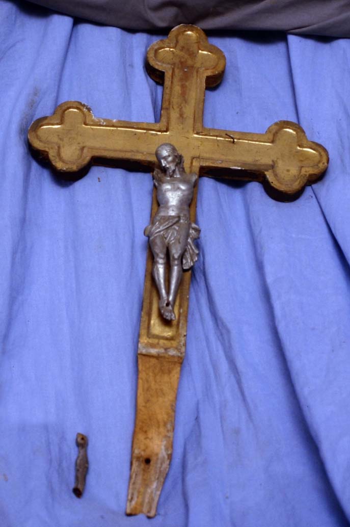 croce da tavolo - bottega marchigiana (sec. XIX)