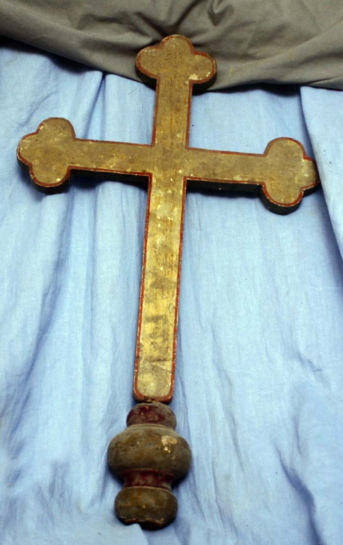 croce processionale - bottega marchigiana (sec. XIX)