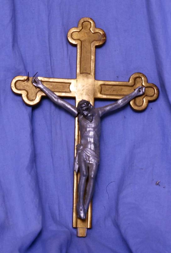 croce da tavolo - bottega marchigiana (sec. XIX)