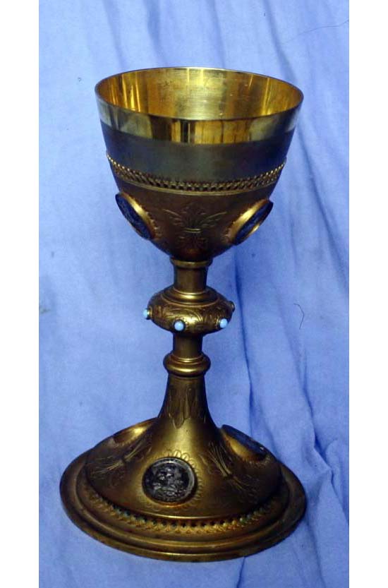 calice - bottega italiana (metà sec. XX)