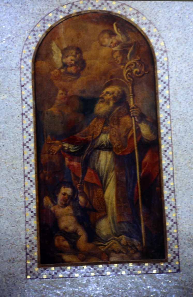 San Zenone (pala d'altare, elemento d'insieme) - ambito marchigiano (sec. XVIII)