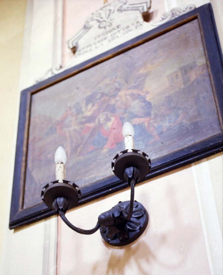 braccio di candelabro, serie - bottega marchigiana (prima metà sec. XX)