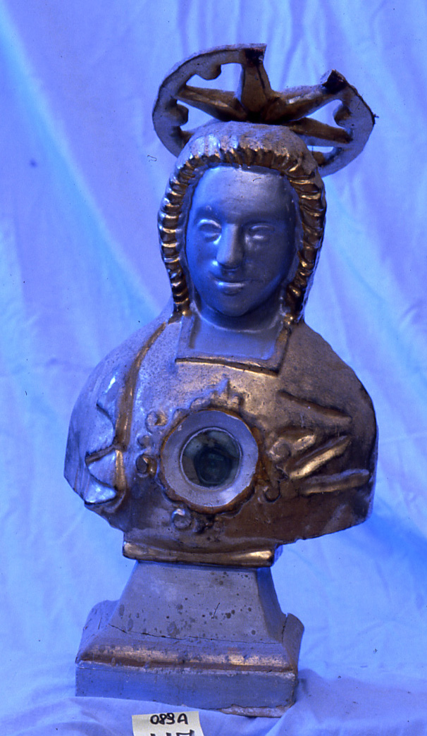 reliquiario - bottega marchigiana (sec. XVIII)