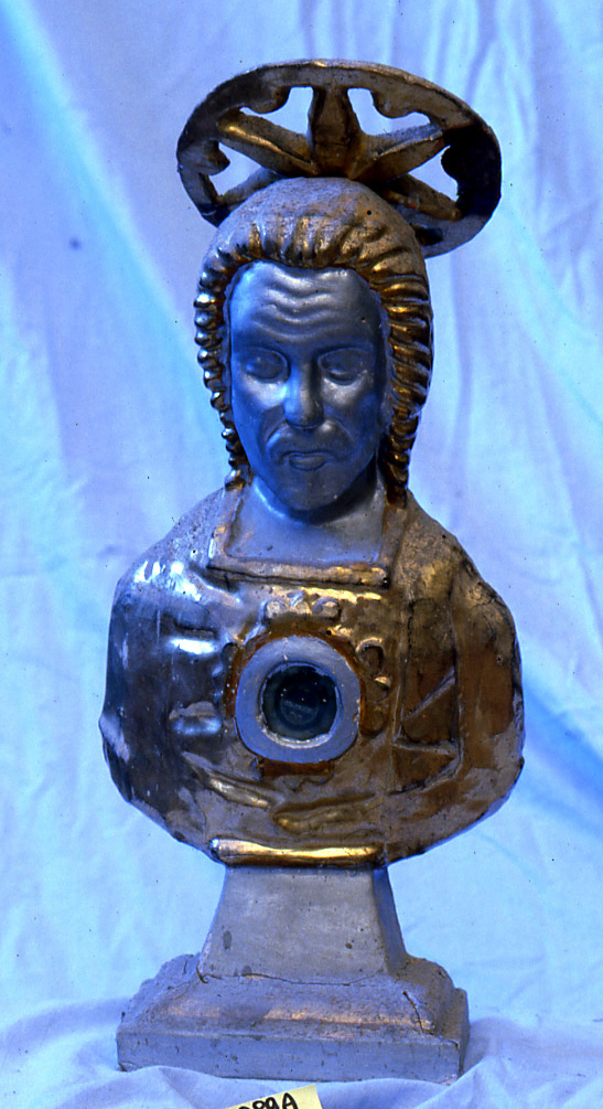 reliquiario - bottega marchigiana (sec. XVIII)