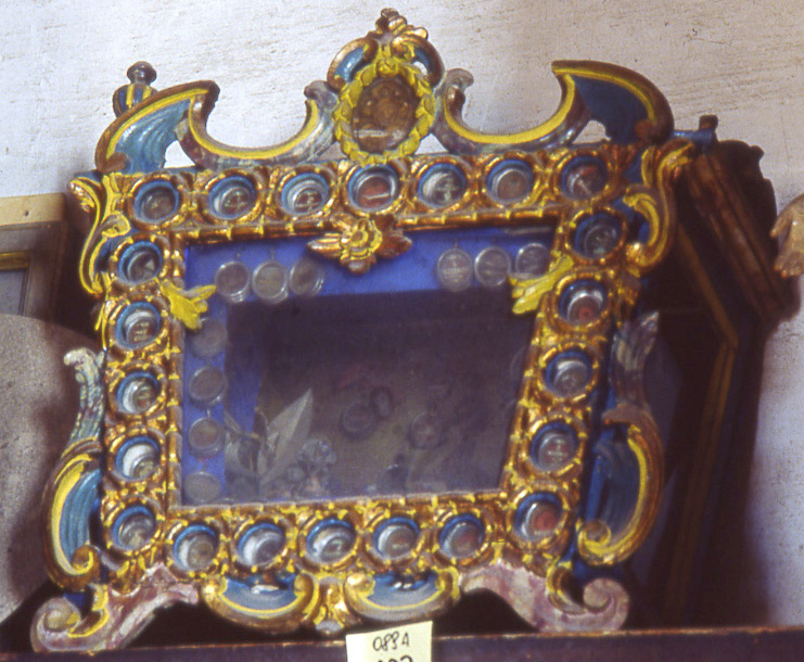 reliquiario - bottega marchigiana (sec. XVIII)