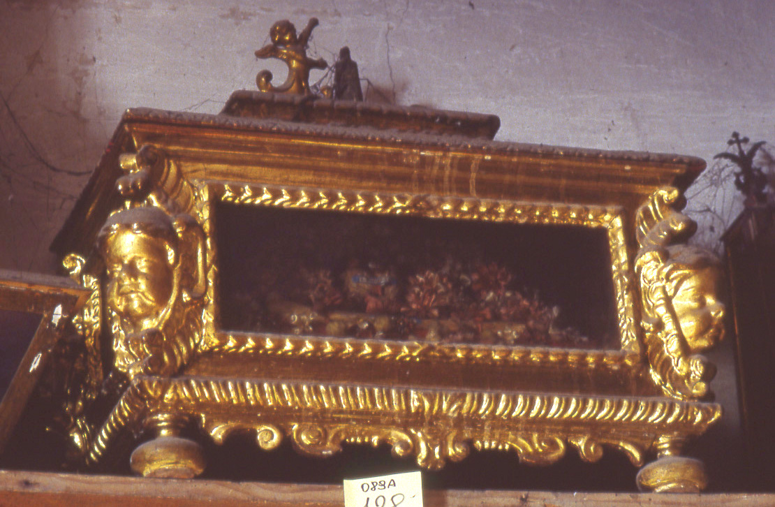 reliquiario - bottega marchigiana (sec. XIX)