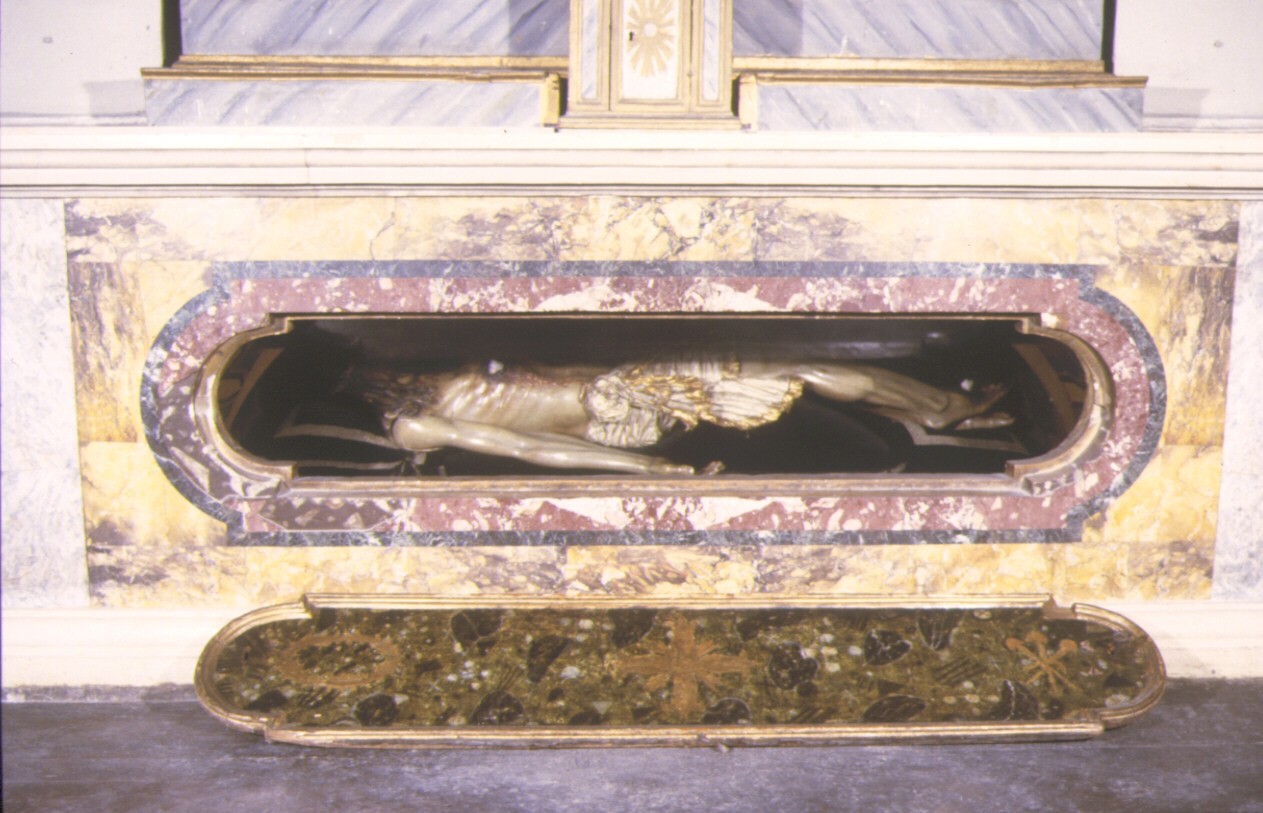 coperchio, elemento d'insieme - ambito marchigiano (fine sec. XVIII)