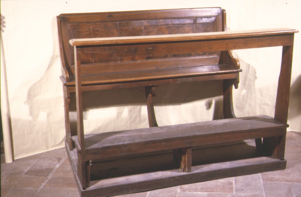 panca - ambito marchigiano (ultimo quarto sec. XIX)