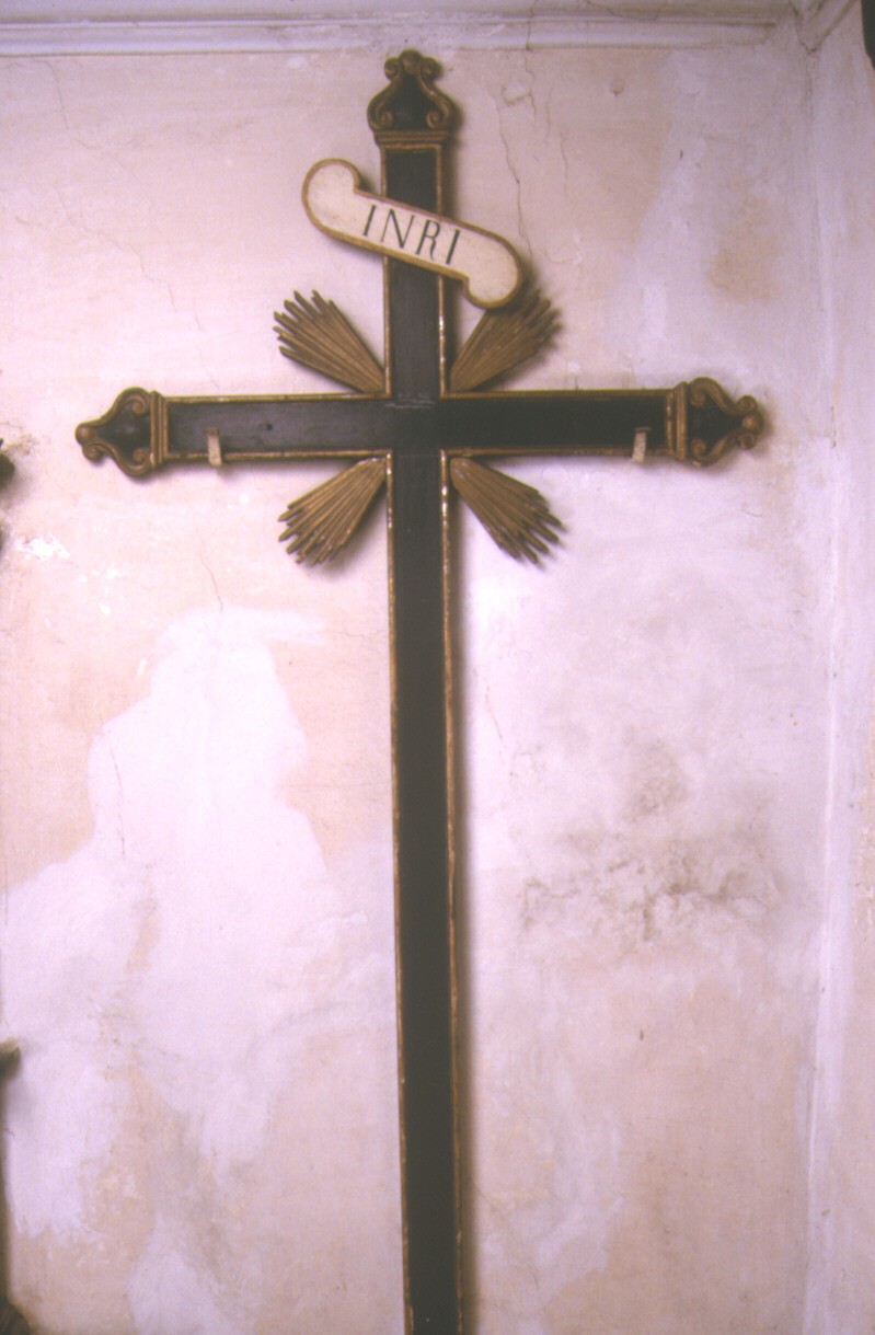 croce processionale - ambito marchigiano (sec. XIX)