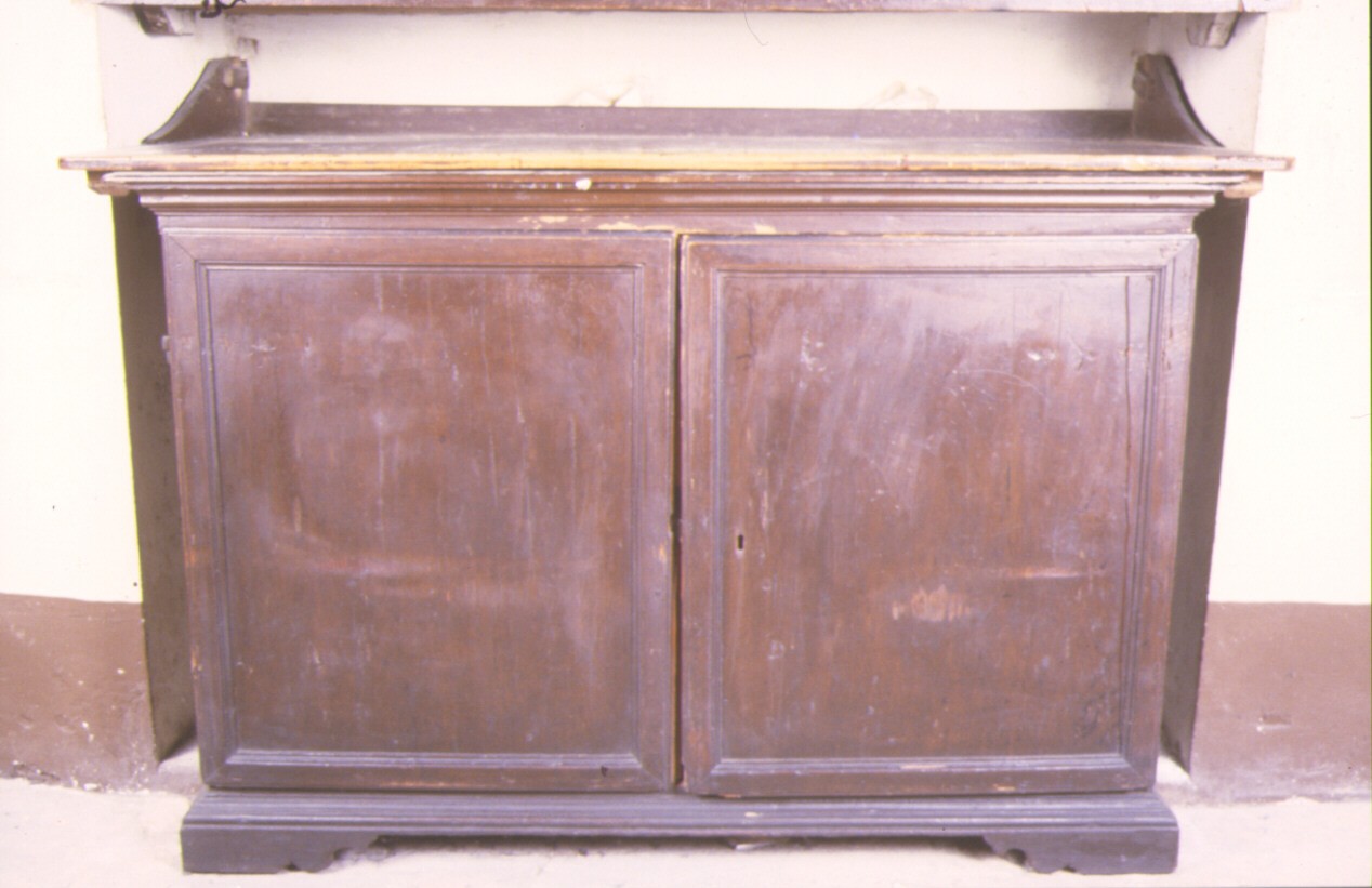 credenza - ambito marchigiano (sec. XIX)