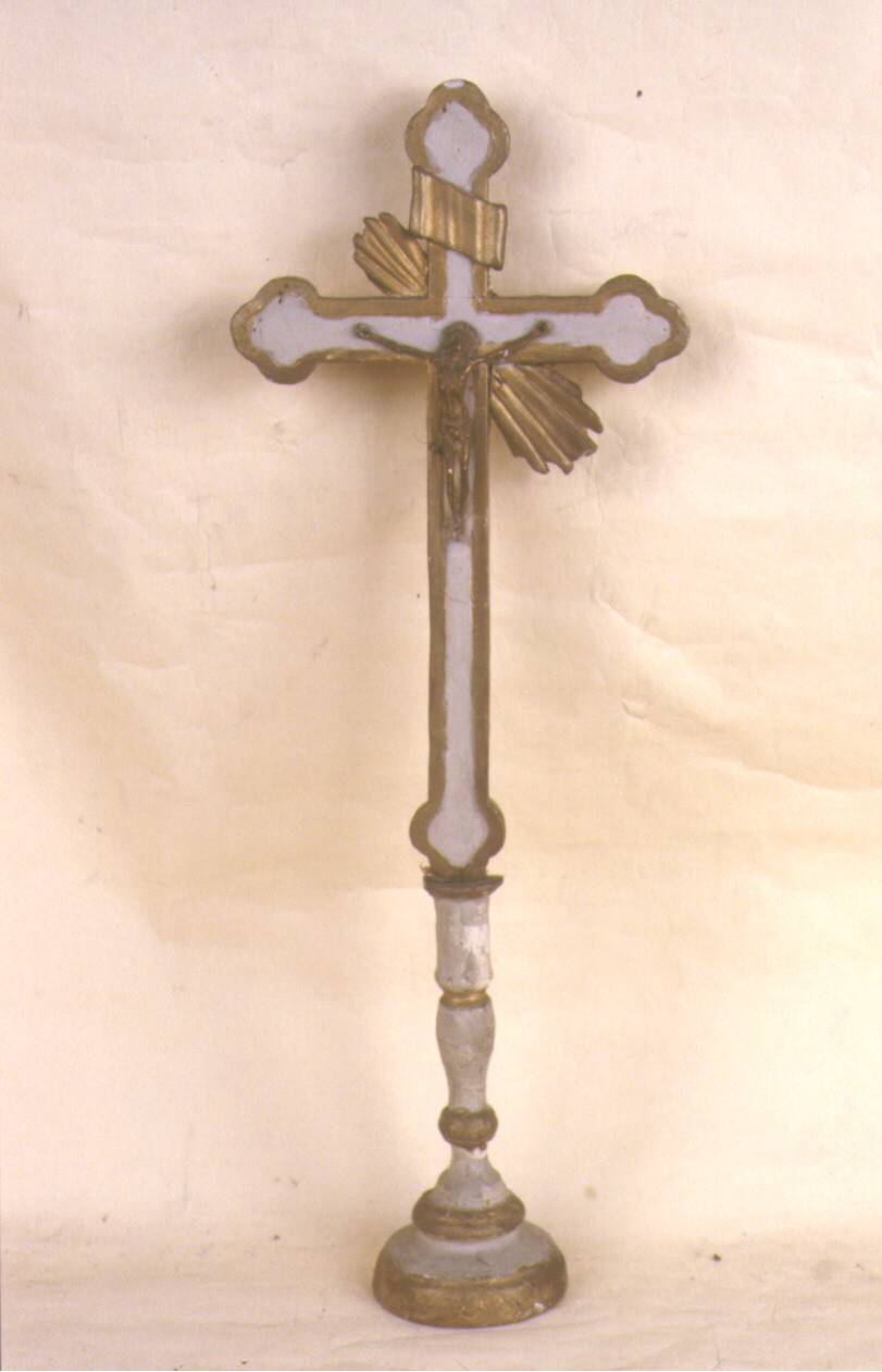 croce d'altare - ambito marchigiano (fine sec. XIX)