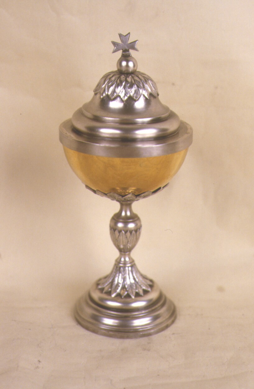 pisside - bottega italiana (seconda metà sec. XIX)