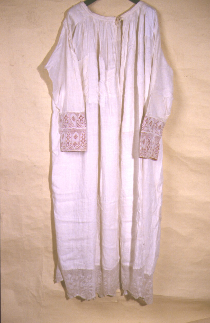 camice - manifattura italiana (prima metà sec. XIX)