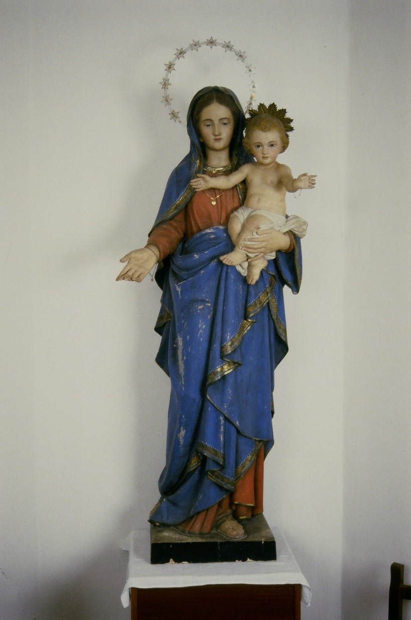Madonna con Bambino (statua) - bottega Italia centrale (prima metà sec. XIX)