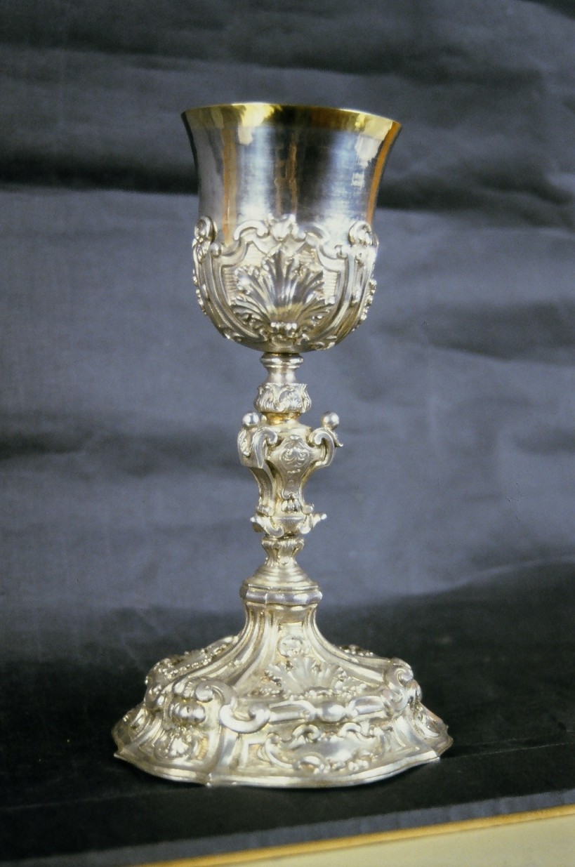 calice - bottega romana (seconda metà sec. XVIII)