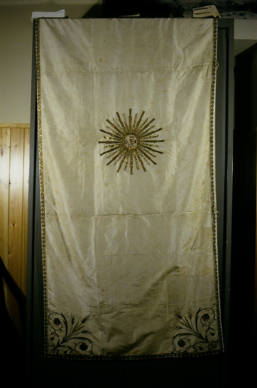 velo omerale - manifattura italiana (sec. XIX)