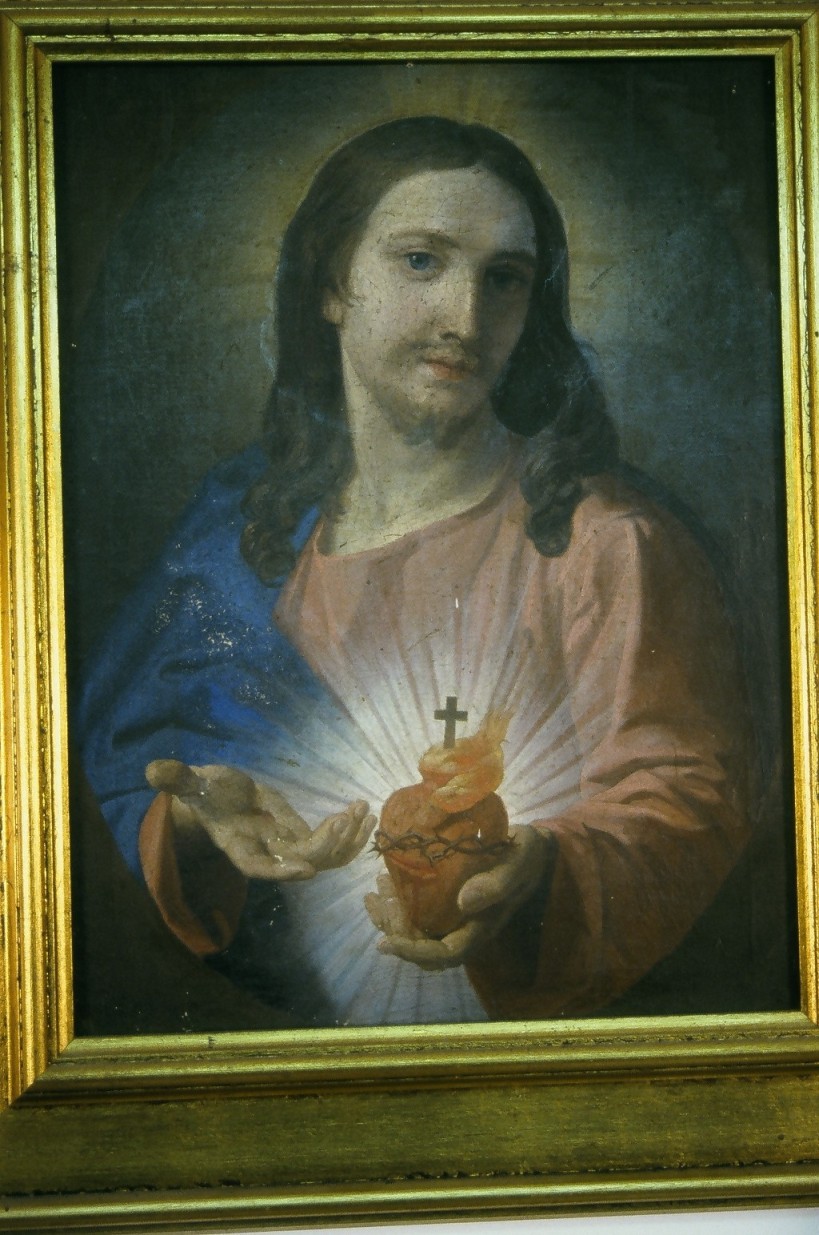 Sacro Cuore di Gesù (dipinto) - ambito italiano (fine sec. XIX)