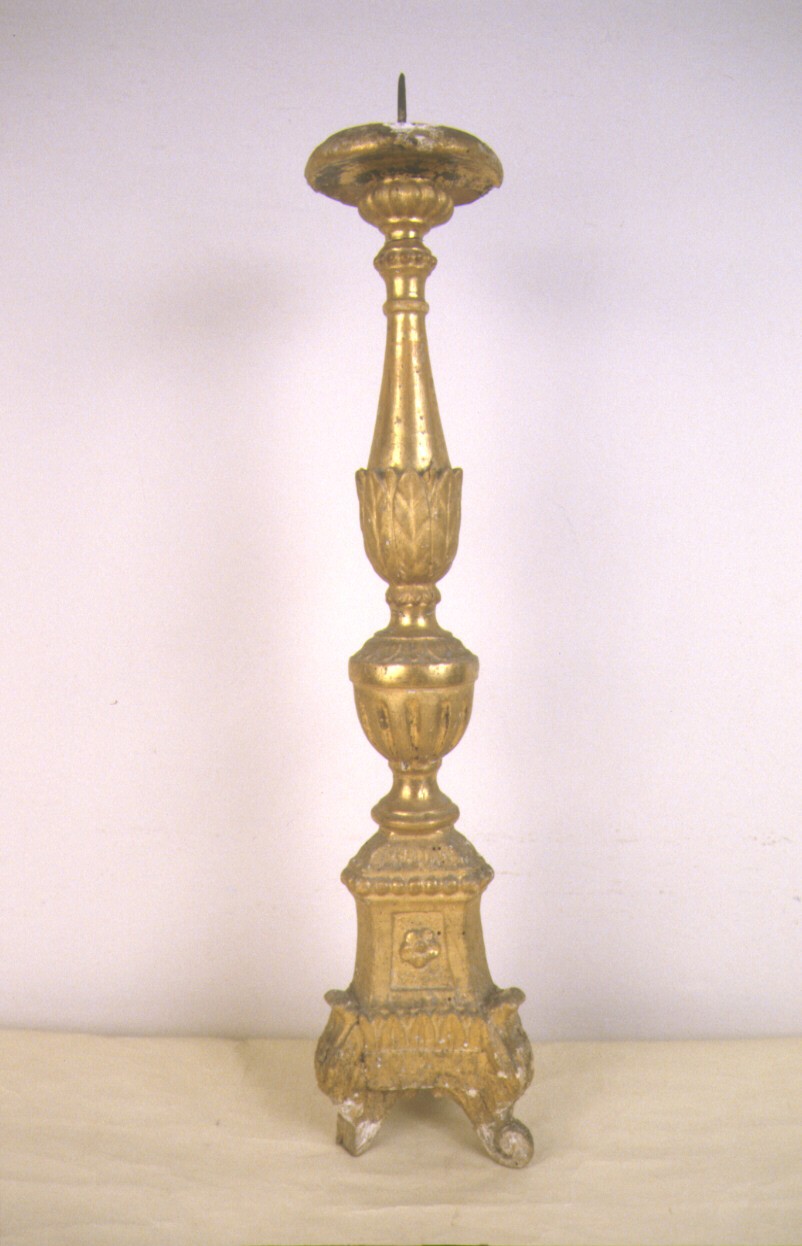 candeliere - ambito marchigiano (prima metà sec. XIX)