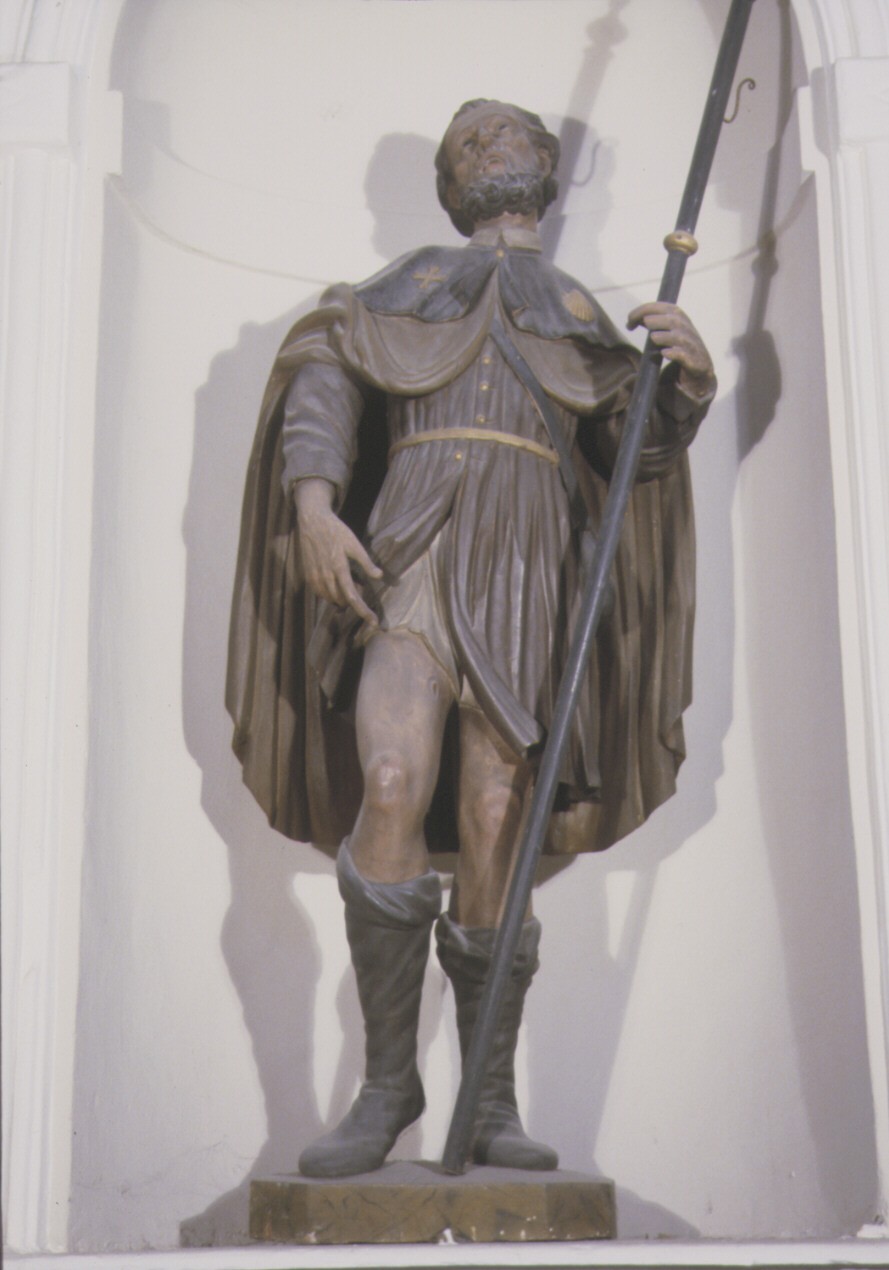 San Rocco (statua) - bottega marchigiana (sec. XVIII)
