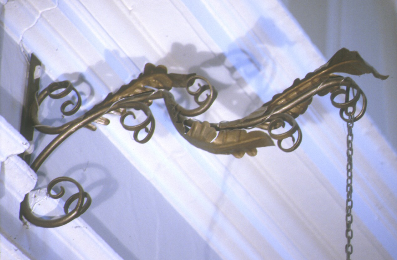 braccio portalumi da chiesa, serie - ambito marchigiano (prima metà sec. XIX)