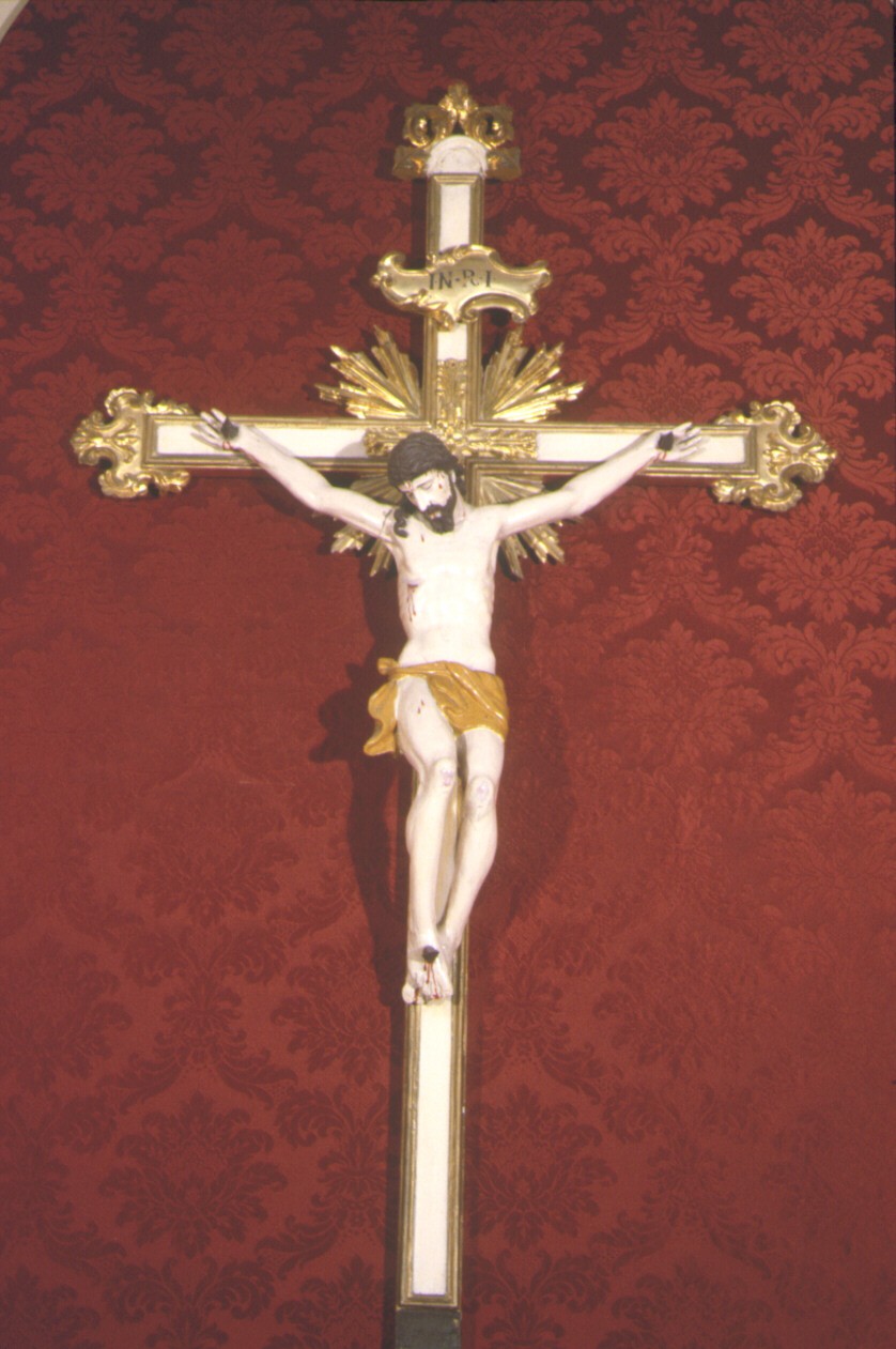 crocifisso - bottega marchigiana (fine/inizio secc. XVIII/ XIX)