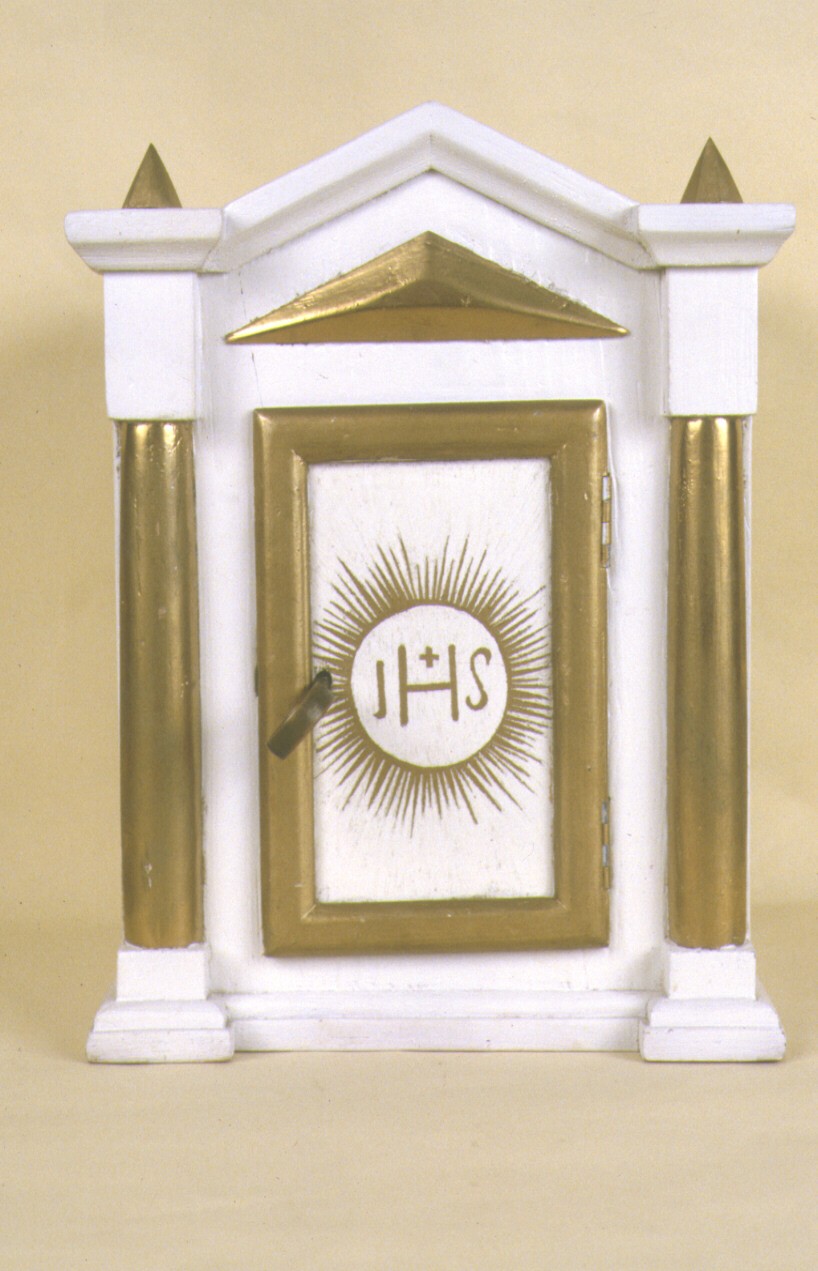 tabernacolo - a tempietto - ambito marchigiano (sec. XIX)