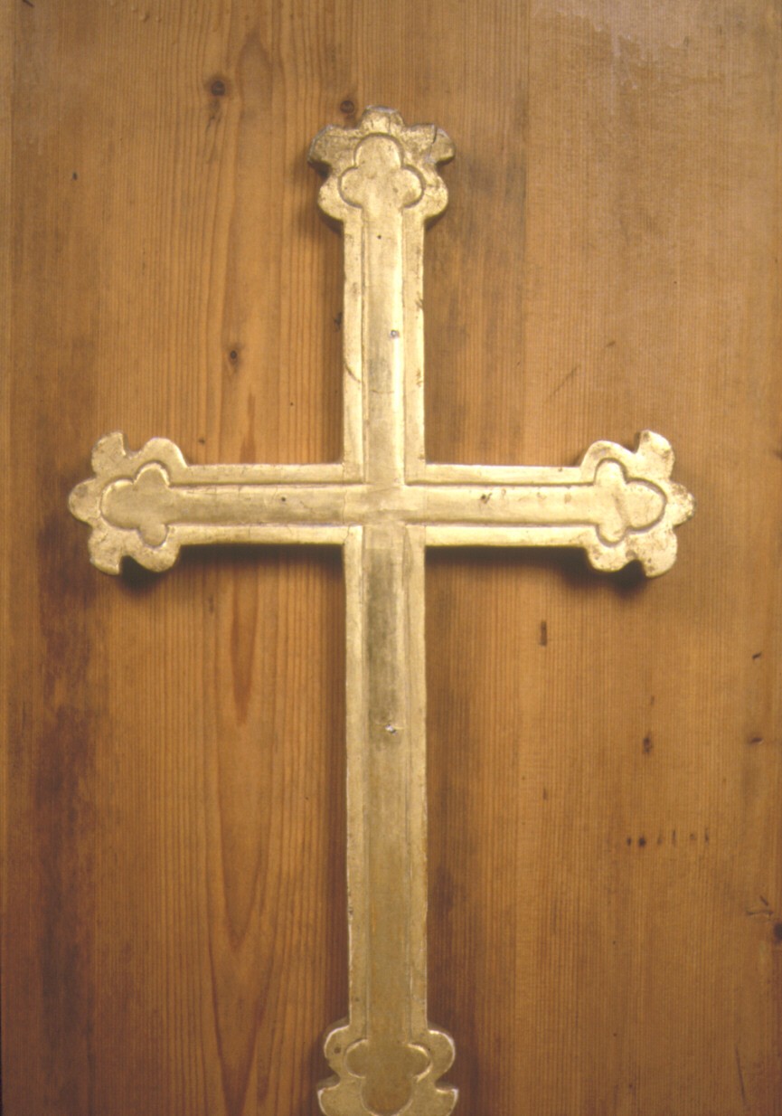 croce, elemento d'insieme - ambito marchigiano (fine/inizio secc. XIX/ XX)