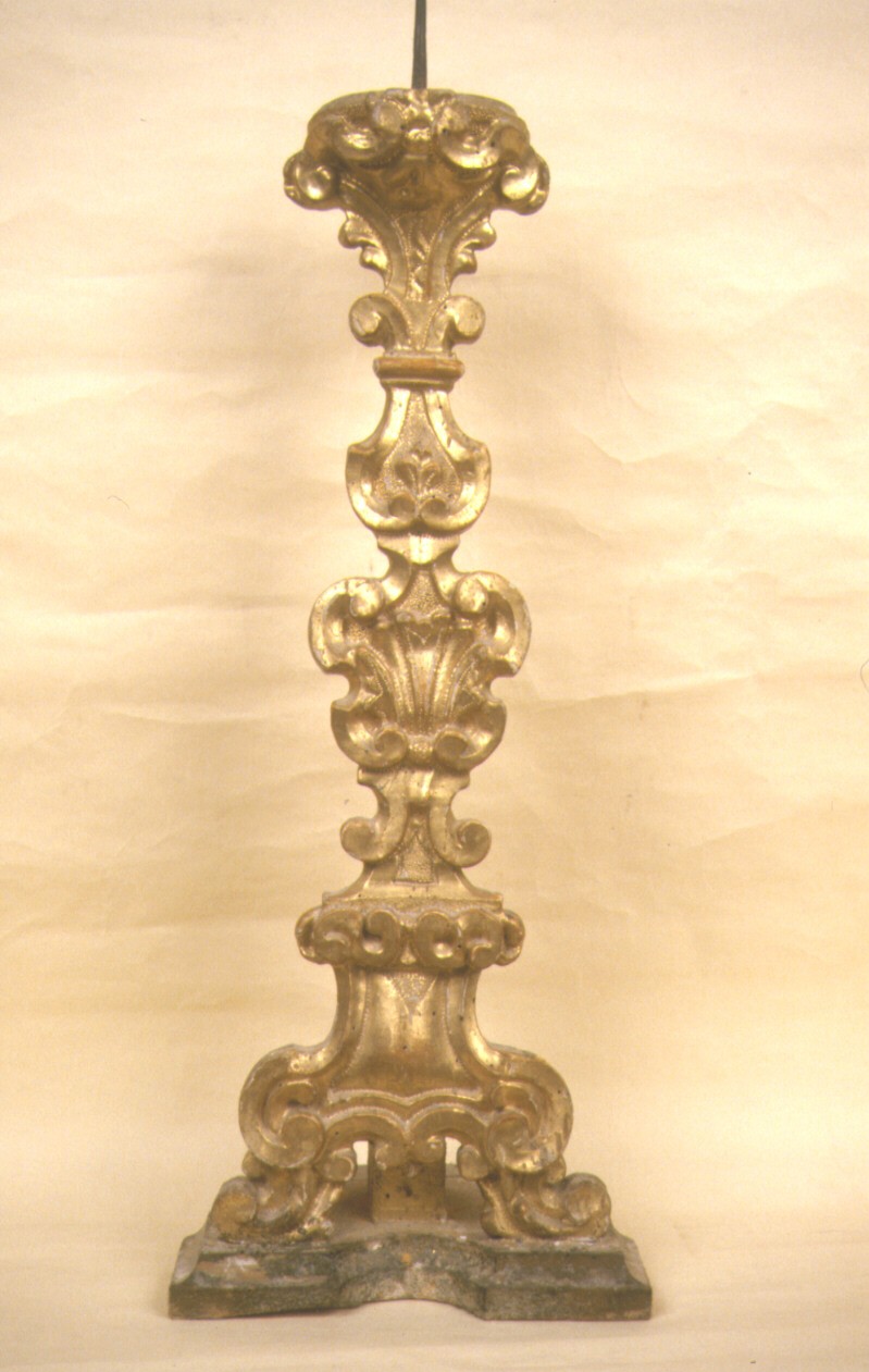 candeliere, serie - ambito marchigiano (prima metà sec. XVIII)