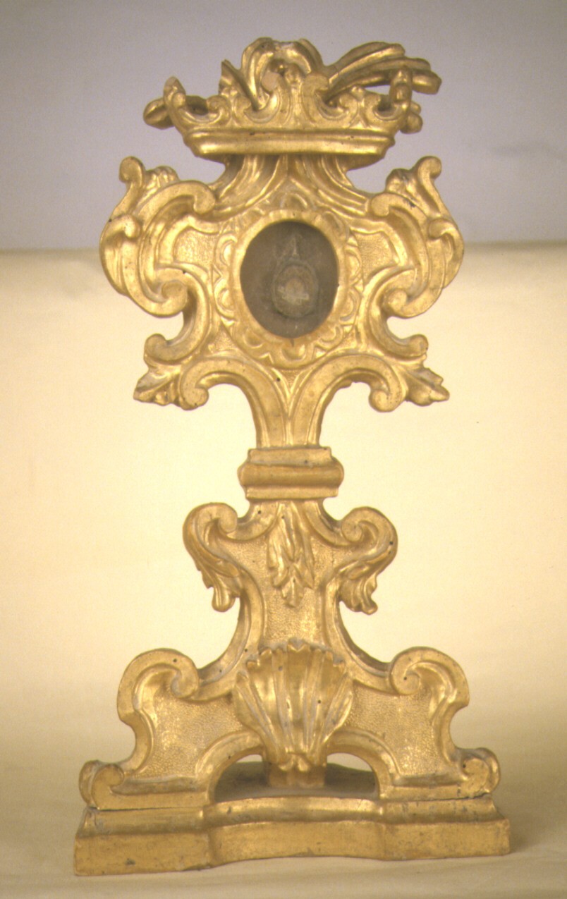 reliquiario, serie - ambito marchigiano (metà sec. XVIII)