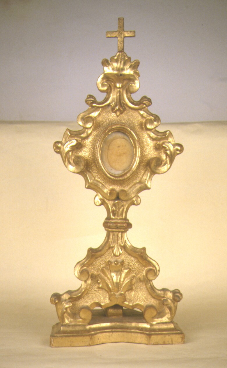 reliquiario, serie - ambito marchigiano (metà sec. XVIII)