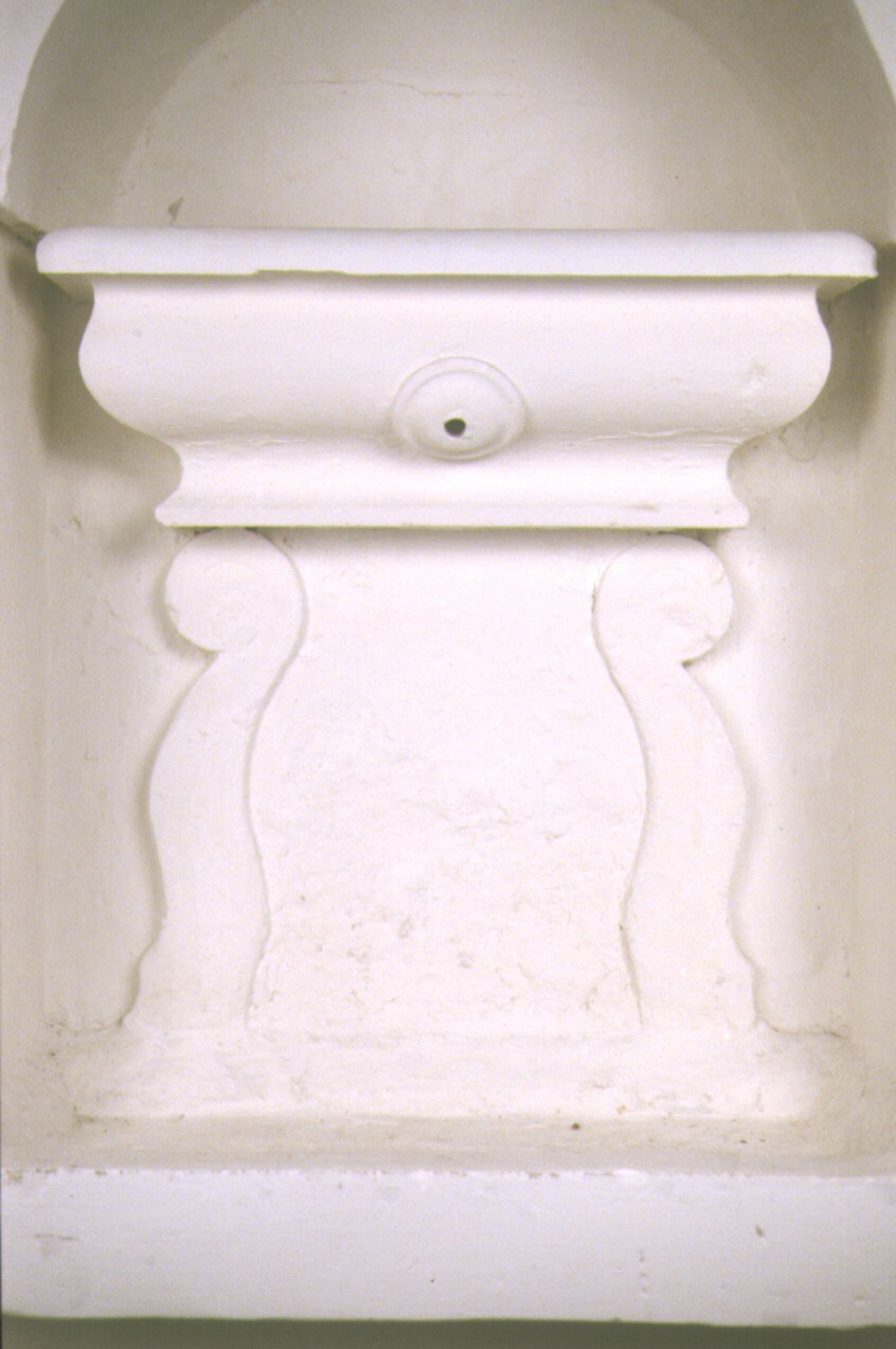 lavabo - ambito marchigiano (fine/inizio secc. XVIII/ XIX)