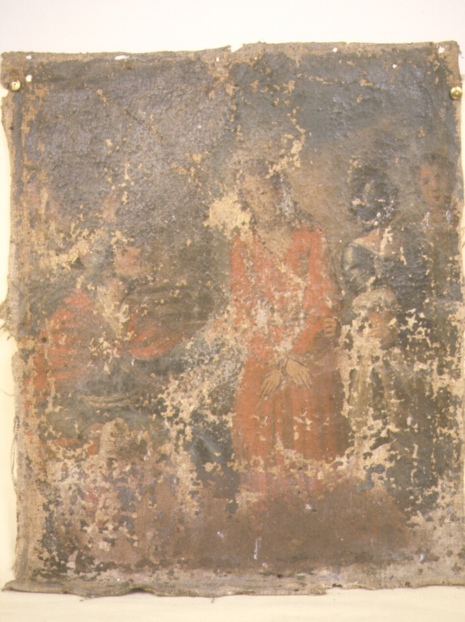 stazione I: Gesù condannato a morte (dipinto) - bottega marchigiana (seconda metà sec. XVIII)