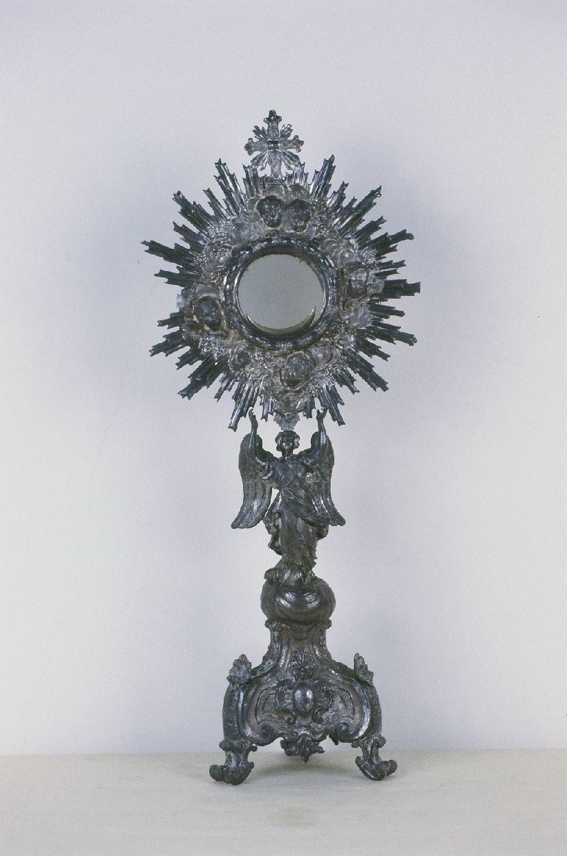ostensorio - bottega italiana (terzo quarto sec. XVIII)