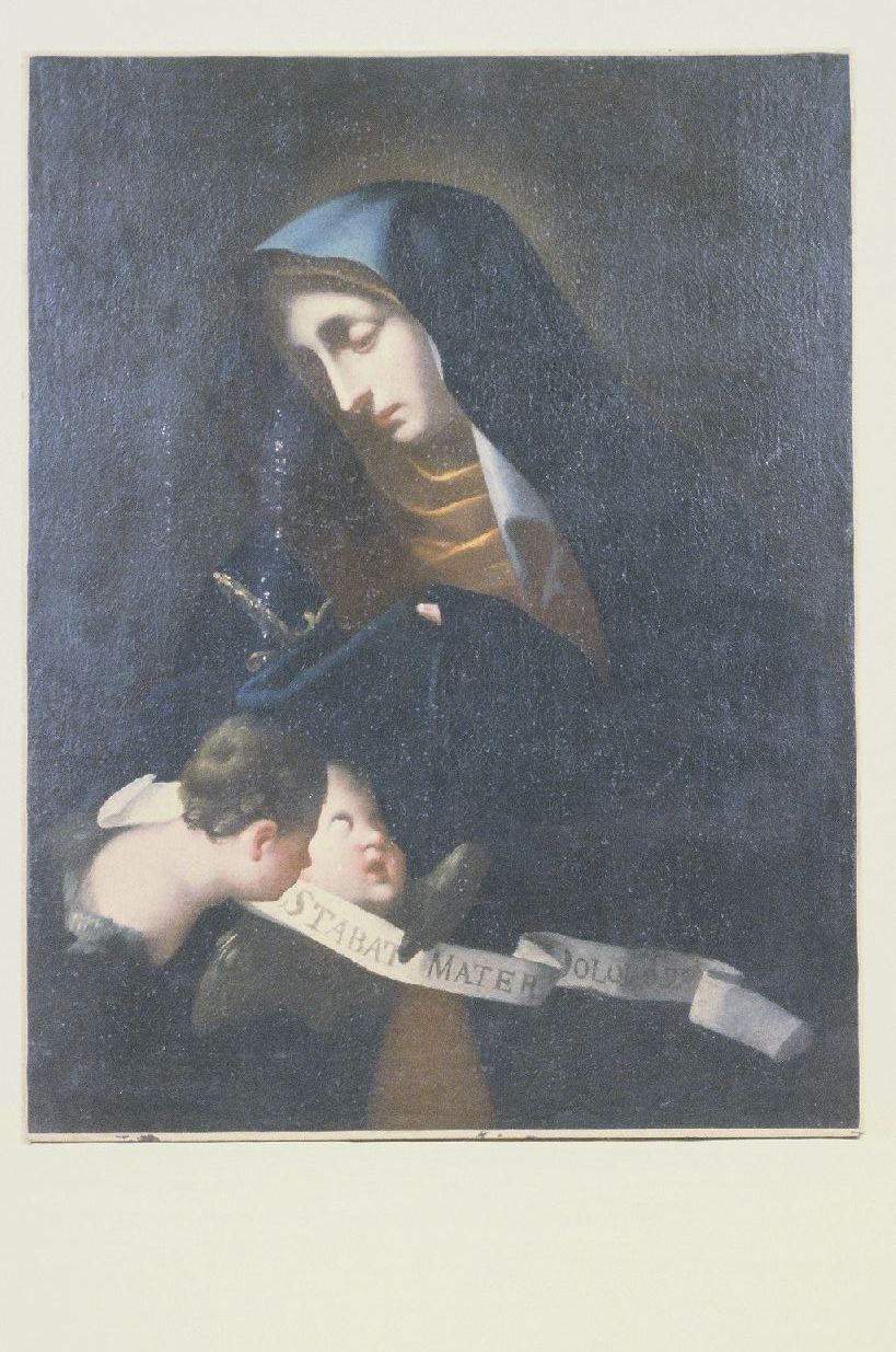Madonna Addolorata (dipinto) - bottega marchigiana (seconda metà sec. XVII)