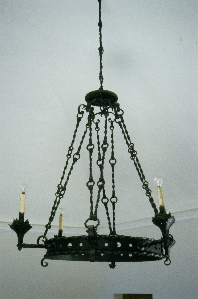 lampadario - ambito italiano (primo quarto sec. XX)