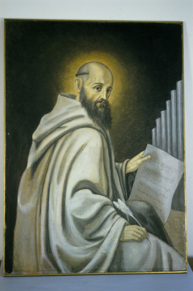 Guido d' Arezzo (dipinto) - bottega italiana (primo quarto sec. XX)