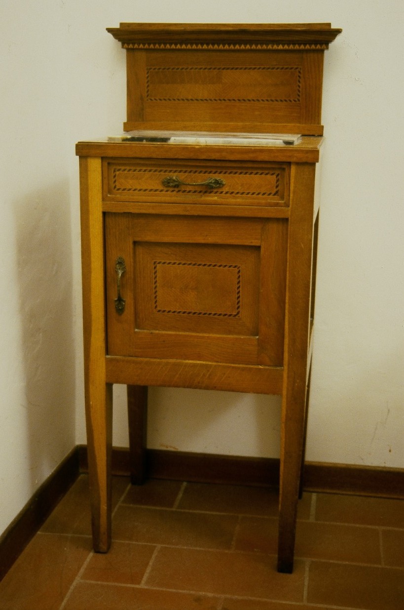 comodino, coppia - ambito italiano (primo quarto sec. XX)