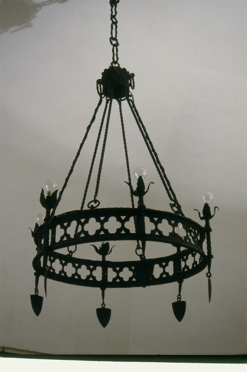 lampadario - ambito italiano (primo quarto sec. XX)