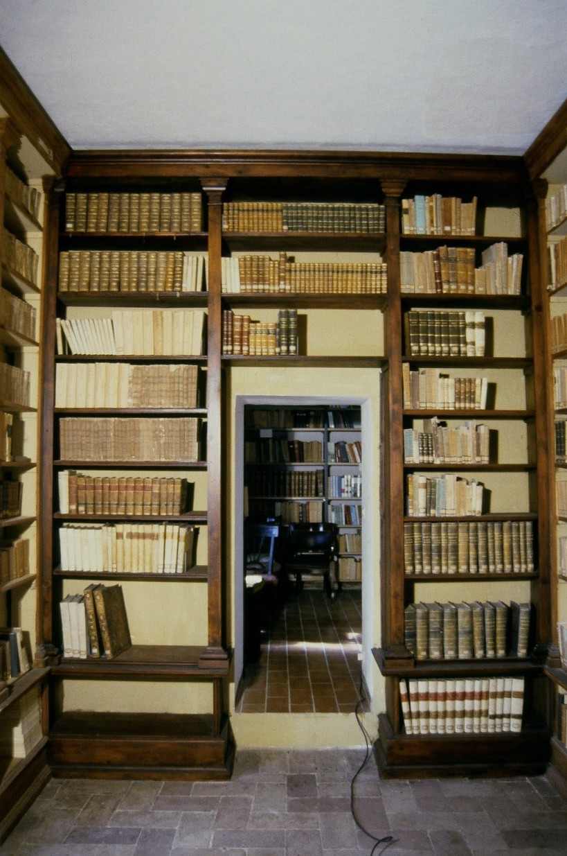 libreria - ambito italiano (seconda metà sec. XVIII)