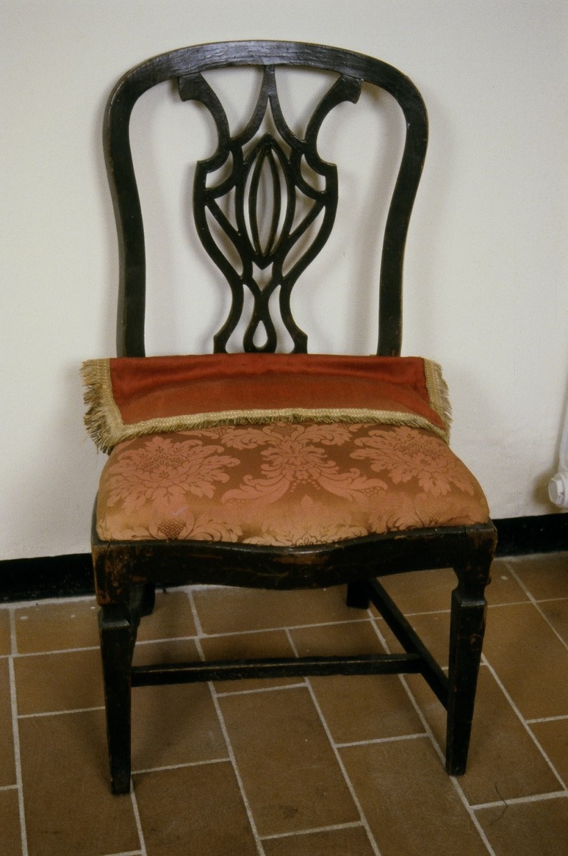 sedia - ambito italiano (fine sec. XVIII)