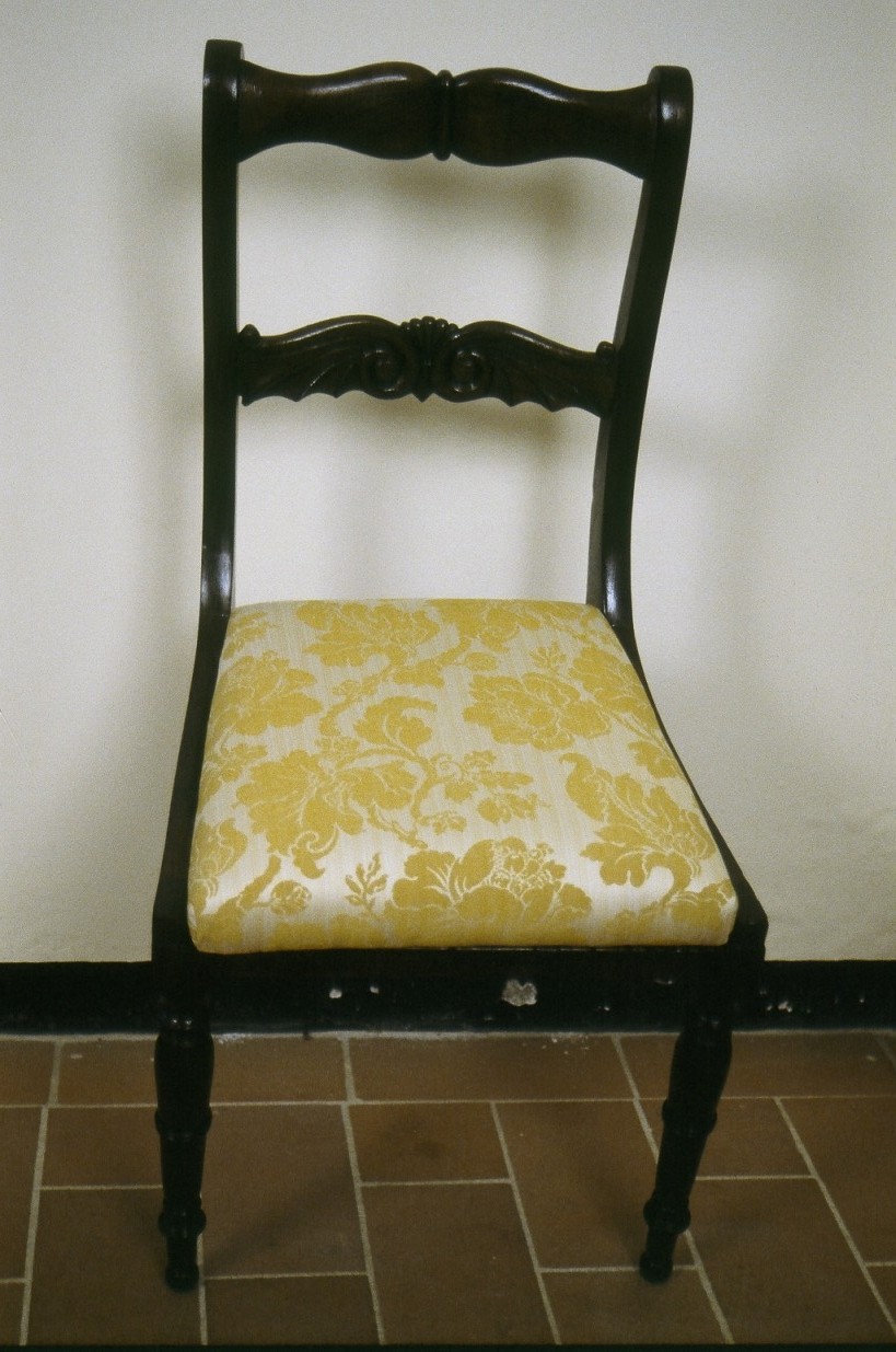 sedia, coppia - ambito italiano (seconda metà sec. XIX)