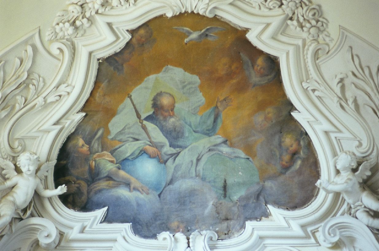 Dio Padre (dipinto, elemento d'insieme) - ambito marchigiano (terzo quarto sec. XVIII)