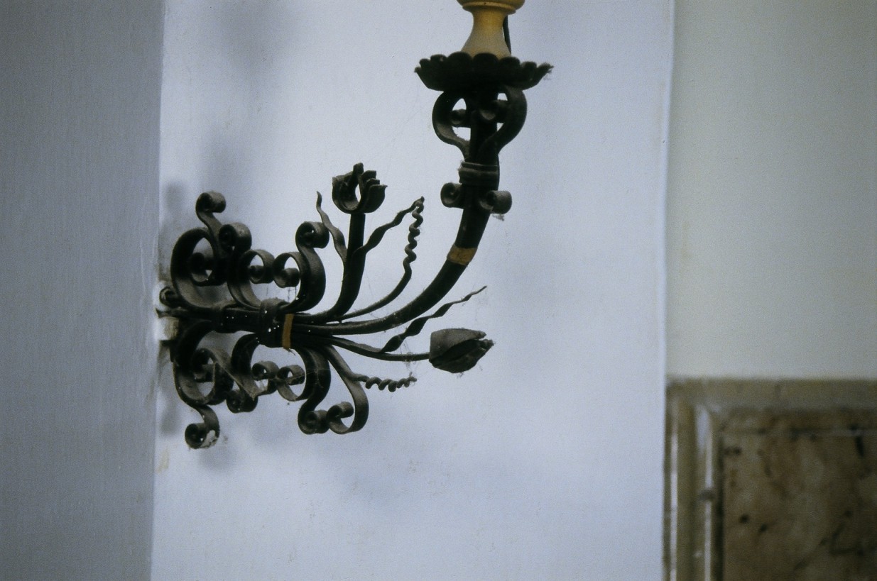 candeliere da parete, serie - ambito italiano (terzo quarto sec. XVIII)