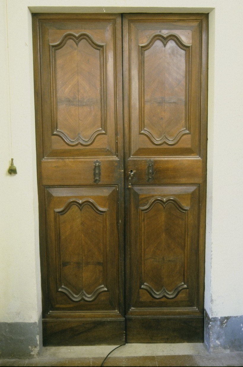 porta - a due battenti - ambito marchigiano (seconda metà sec. XVIII)